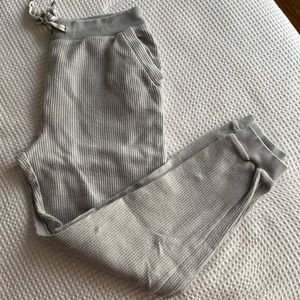 ‼️MOVING‼️Must go🚨waffle textured Aerie joggers. Light mint